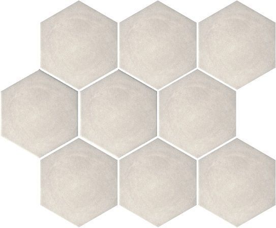 Керамогранит Тюрен серый светлый, полотно 37х31 из 9 частей 12х10,4 10,4x12