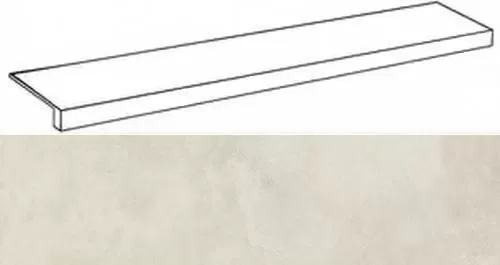 Ступени МИЛЛЕНИУМ ПЬЮР СТУП.ФРОНТ 620070001266 33x120