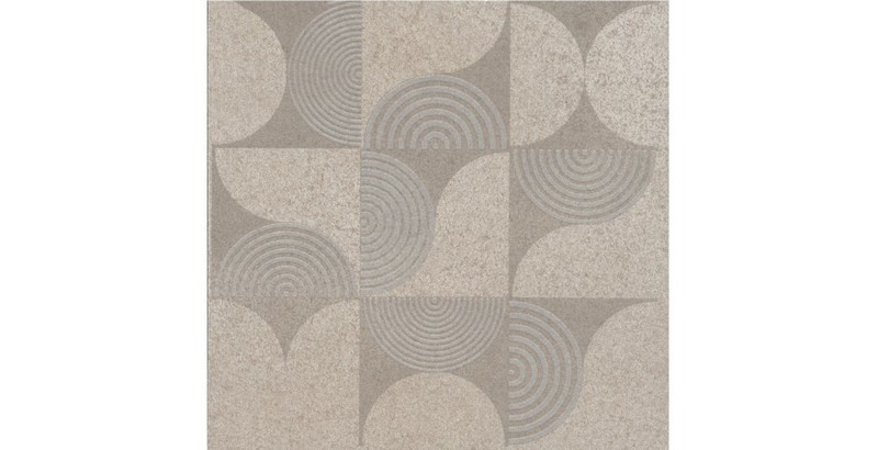 Керамическая плитка Вставка Авенида бежевый светлый обрезной 14,5x14,5