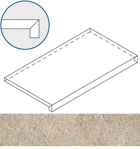 Ступени ДЕЗЕРТ Х2 СТУП.33x60 ФРОНТ 33x60