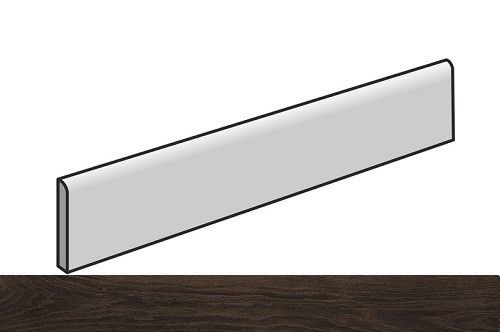 Керамогранит элиго дарк браун плинтус 7,2x60