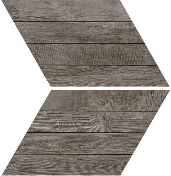 Мозаика nash gray wood chevron 32,5x45