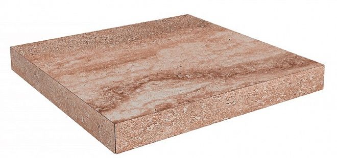 Ступени Ступень угловая клееная левая Амбуаз беж 33x33