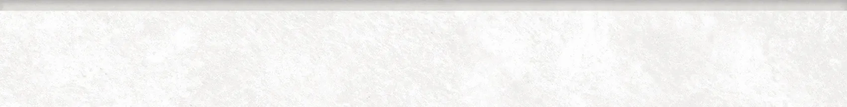 Плинтус Керранова central park white белый 7.6x60