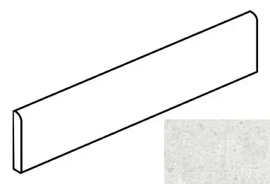 Плинтус Керранова murashki light beige бежевый 7.6x120