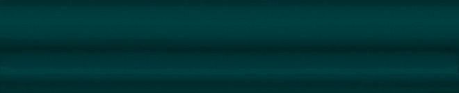 Керамическая плитка Бордюр Багет Клемансо зеленый темный 3x15