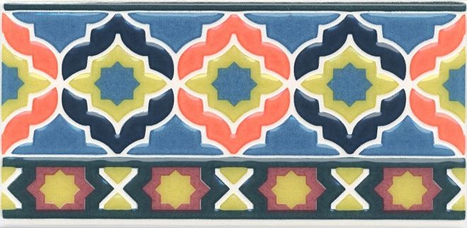 Керамическая плитка Декор Алькасар hgd\a322\16000 7,4x15