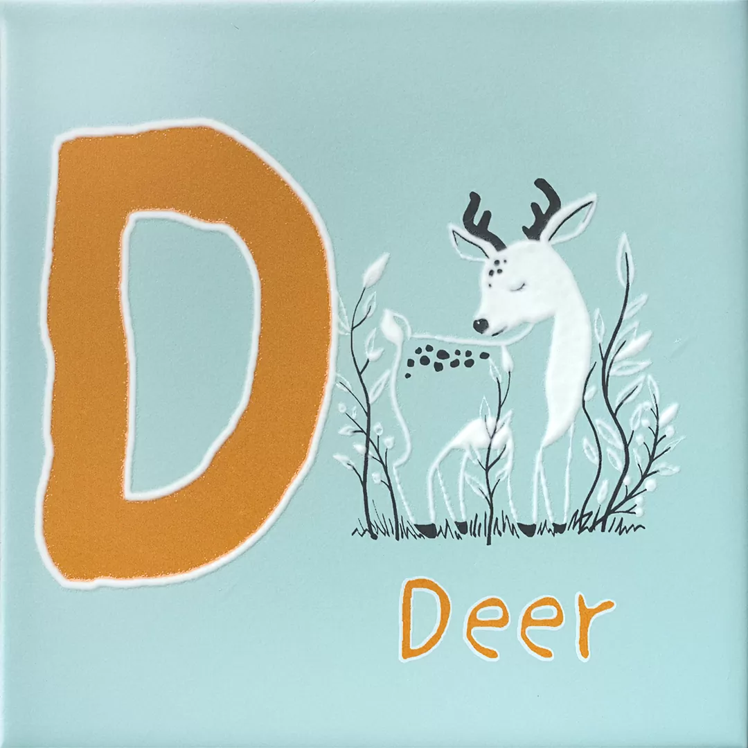 Керамическая плитка Декор kerama marazzi os\a239\5185 Зоопарк d матовый 20x20