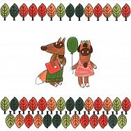 Керамическая плитка Декор Веселая семейка nt\a18\5155 20x20