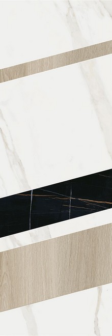 Керамическая плитка Декор Бертран 1 микс 40x120