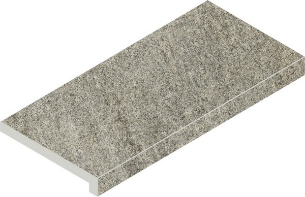 Ступени Нордика Сильвер Х2 угловая правая 620070002528 серый 33x60