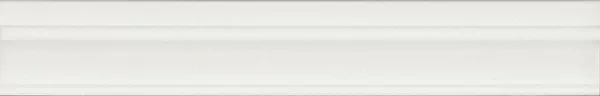 Керамическая плитка Бордюр kerama marazzi blc040r Багет Флориан белый матовый обрезной 5x30