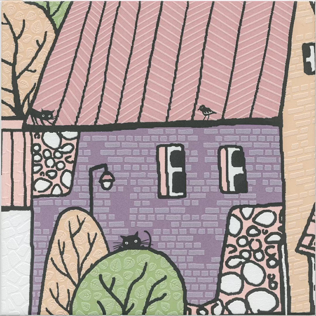 Керамическая плитка Декор kerama marazzi os\a226\5009 Городок 3 матовый 20x20