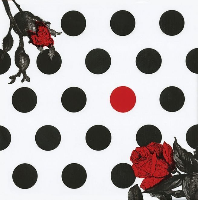 Керамическая плитка Декор Этуаль Цветок stg\a613\17000 15x15