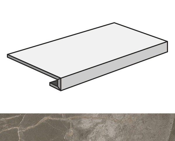 Ступени аллюр грей бьюти ступень фронтальная 620070001341 33x59