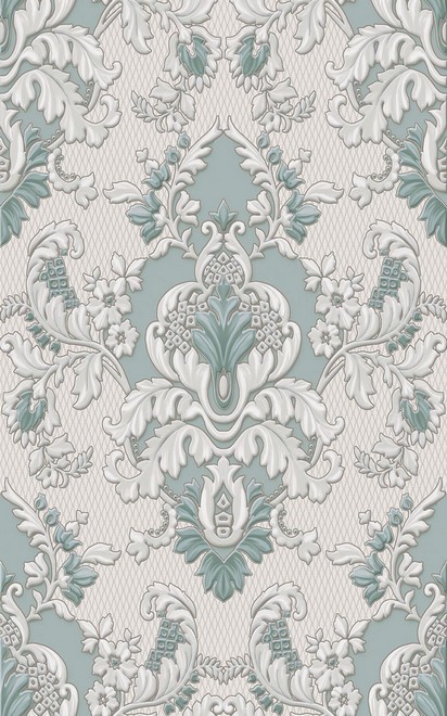 Керамическая плитка Декор Браганса голубой 25x40