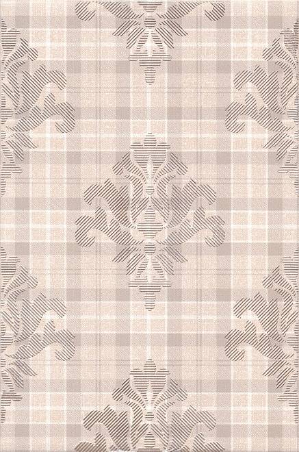 Керамическая плитка Декор Традиция Клетка ad\b179\8236 20x30