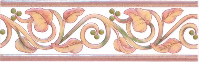 Керамическая плитка бордюр виктория a2265\5055 6,3x20