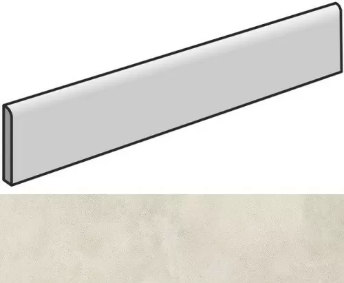 Керамогранит МИЛЛЕНИУМ ПЬЮР ПЛИНТУС 610130004205 7.2x80