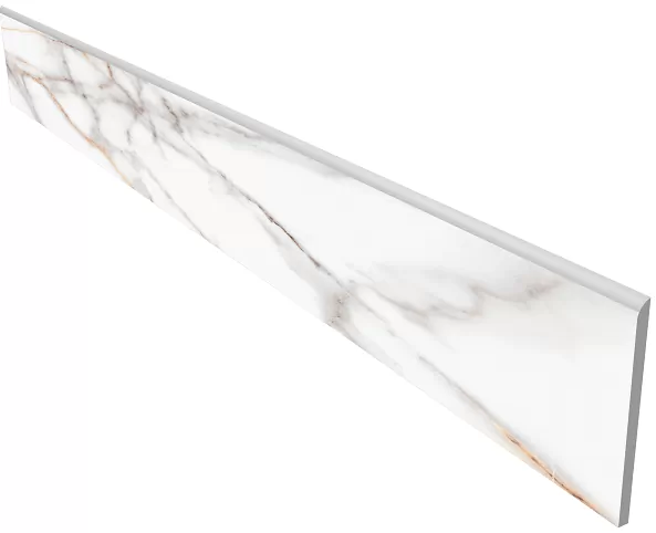 Плинтус estima sm03 ametis supreme ferrum белый непол. 7x60