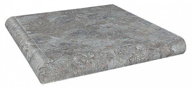 Ступени ступень угловая галерея серый 30x30