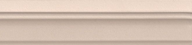 Керамическая плитка Бордюр Багет беж матовый 5x20