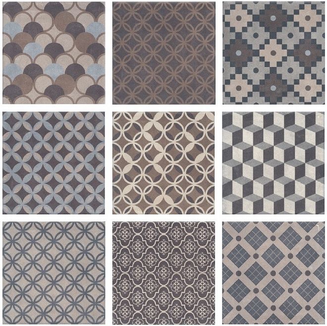 Керамогранит Карнаби-стрит орнамент 1577t 20x20