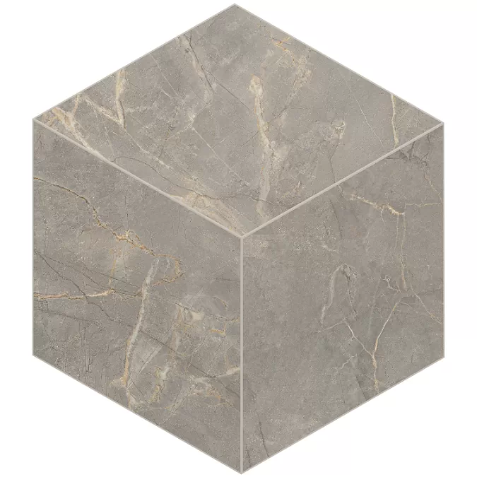 Мозаика estima br03 bernini cube grey серый 25x29