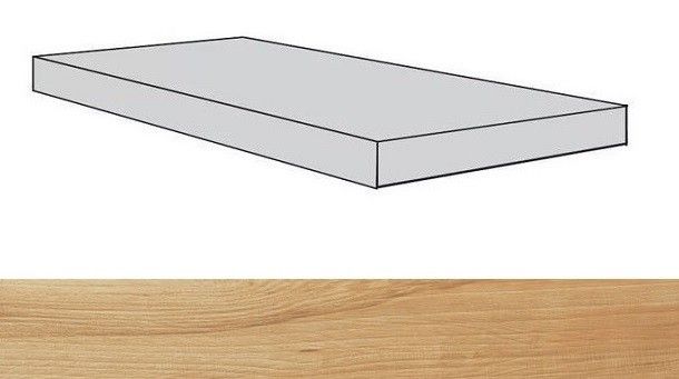 Ступени фрейм хани ступень угловая левая 33x120