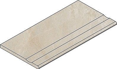 Керамогранит УАЙТ БОРТИК 30x60 С ВЫЕМКОЙ ЗАКРУГЛЁН 30x60