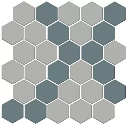 Керамическая плитка Декор kerama marazzi ad\a674\mm Агуста 7 мозаичный микс матовый 30.1x30.1