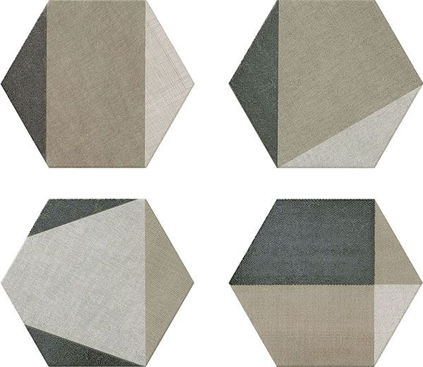 Керамогранит hextangram fabric taupe 28,5x33