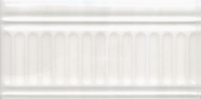 Керамическая плитка Бордюр Летний сад светлый структурированный 9,9x20