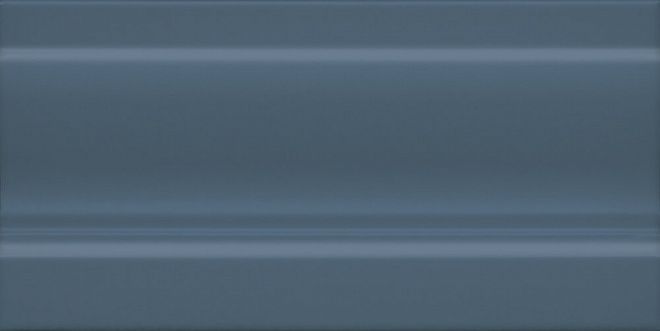 Керамическая плитка Плинтус Лувр синий 10x20