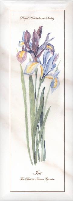 Керамическая плитка декор ноттингем цветы грань nt\a84\15005 15x40