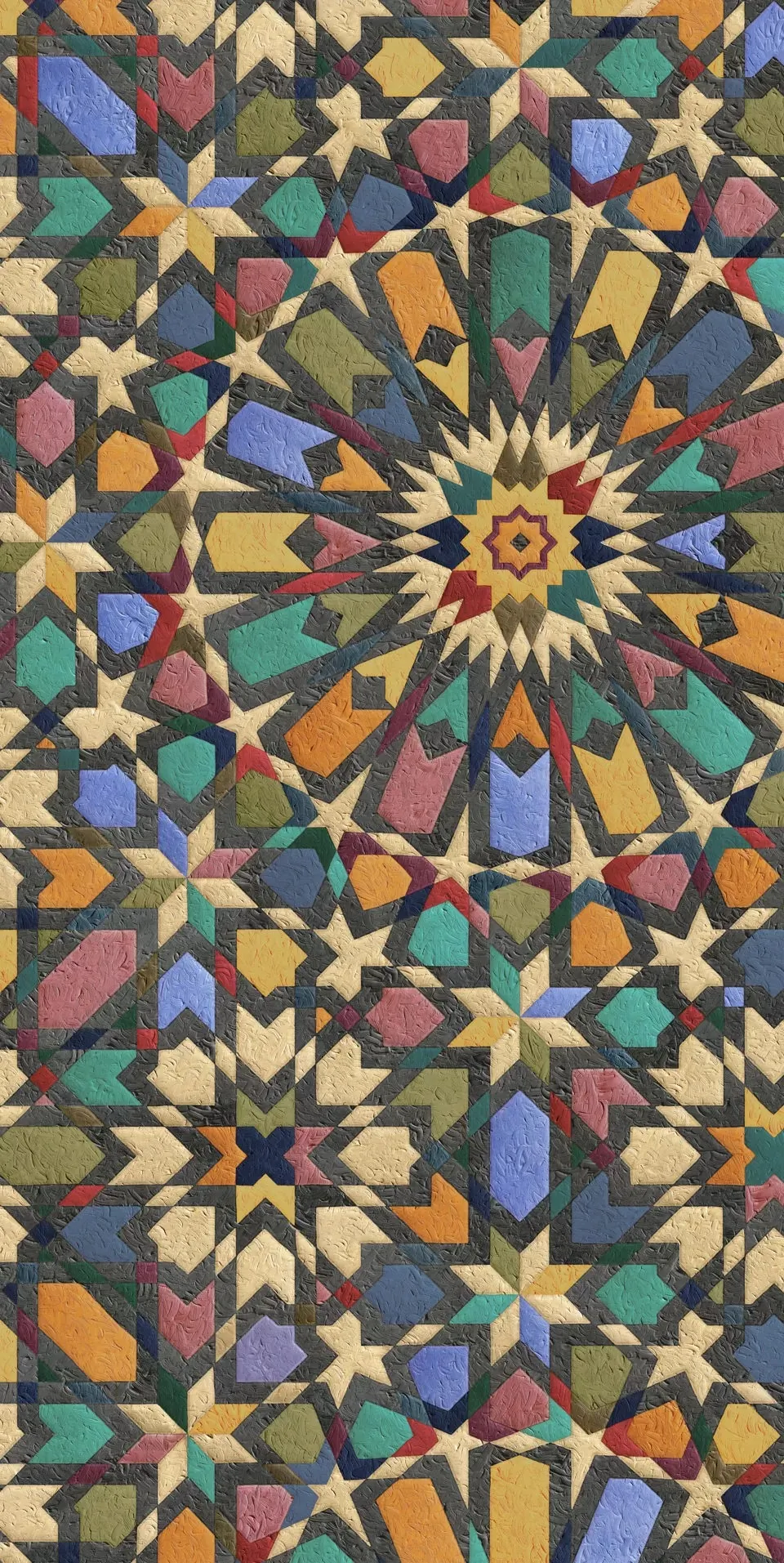 Керамическая плитка Декор kerama marazzi kmd3sta079gr Ковер Зеллидж матовый обрезной 119.5x238.5