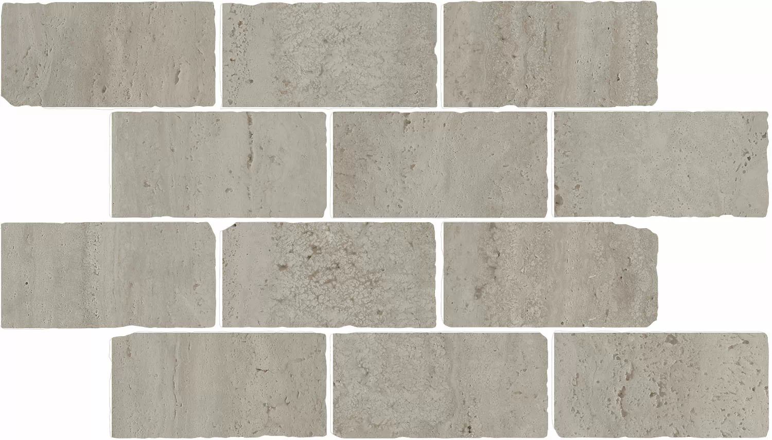 Керамическая плитка Бордюр kerama marazzi br033 Сан-Марко мозаичный серый матовый обрезной 26.5x46.5