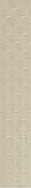 Керамическая плитка ethereal золотой геометрический бордюр светло-бежевый 9x60