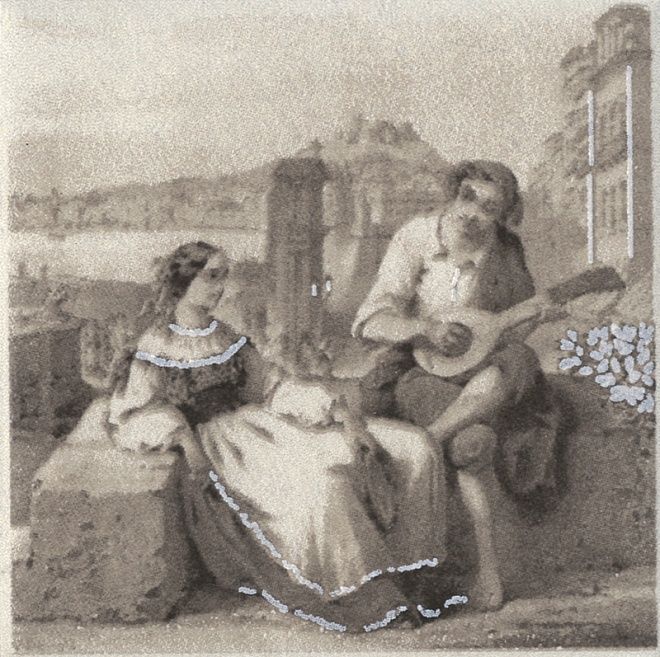 Керамическая плитка Декор Синема stg\a334\1266 9,9x9,9