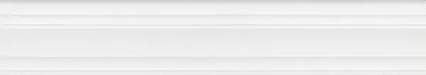 Керамическая плитка Бордюр kerama marazzi blf027r Багет Беллони белый матовый обрезной 7.3x40