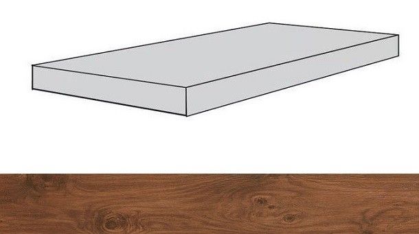 Ступени фрейм оак ступень угловая правая 33x120