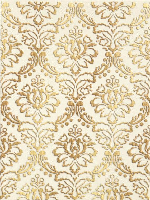 Керамическая плитка Катар декор белый 25x33