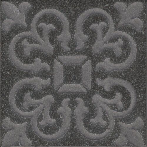 Керамогранит Вставка Про Матрикс черный 9,5x9,5