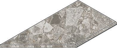 Керамогранит ПЕТРОЛ БОРТИК 30x60 ЗАКРУГЛ.ЛЕВ 30x60