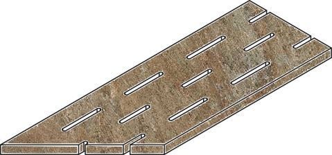 Керамогранит ДАРК РЕШЁТКА 20x60 ЛЕВ 20x60