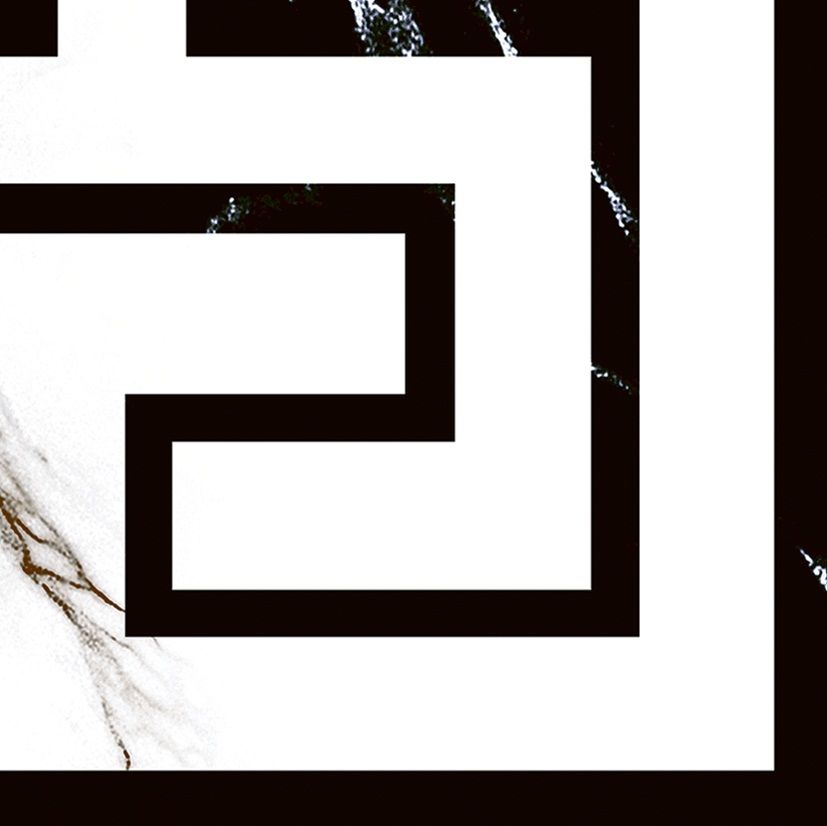 Керамогранит classic marble white t01 7x7