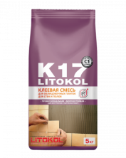 Клей для керамической плитки и мрамора LITOKOL K17