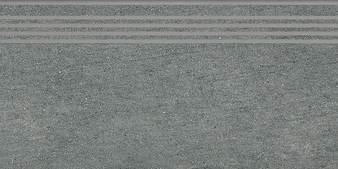 Ступени Ступень Ньюкасл серый темный обрезной 30x60