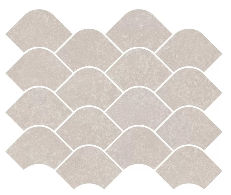 Керамическая плитка Декор kerama marazzi kmd2hid001br Касабланка наборный серый светлый матовый обрезной 25x30