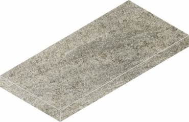 Ступени Нордика Сильвер Х2 угловая левая 620070002529 серый 33x60